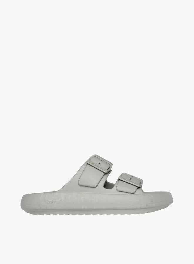 SKECHERS Men Buckle Accent Slides